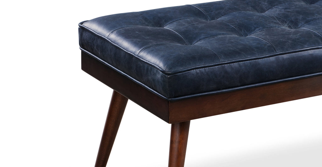 Luca Leather Bench