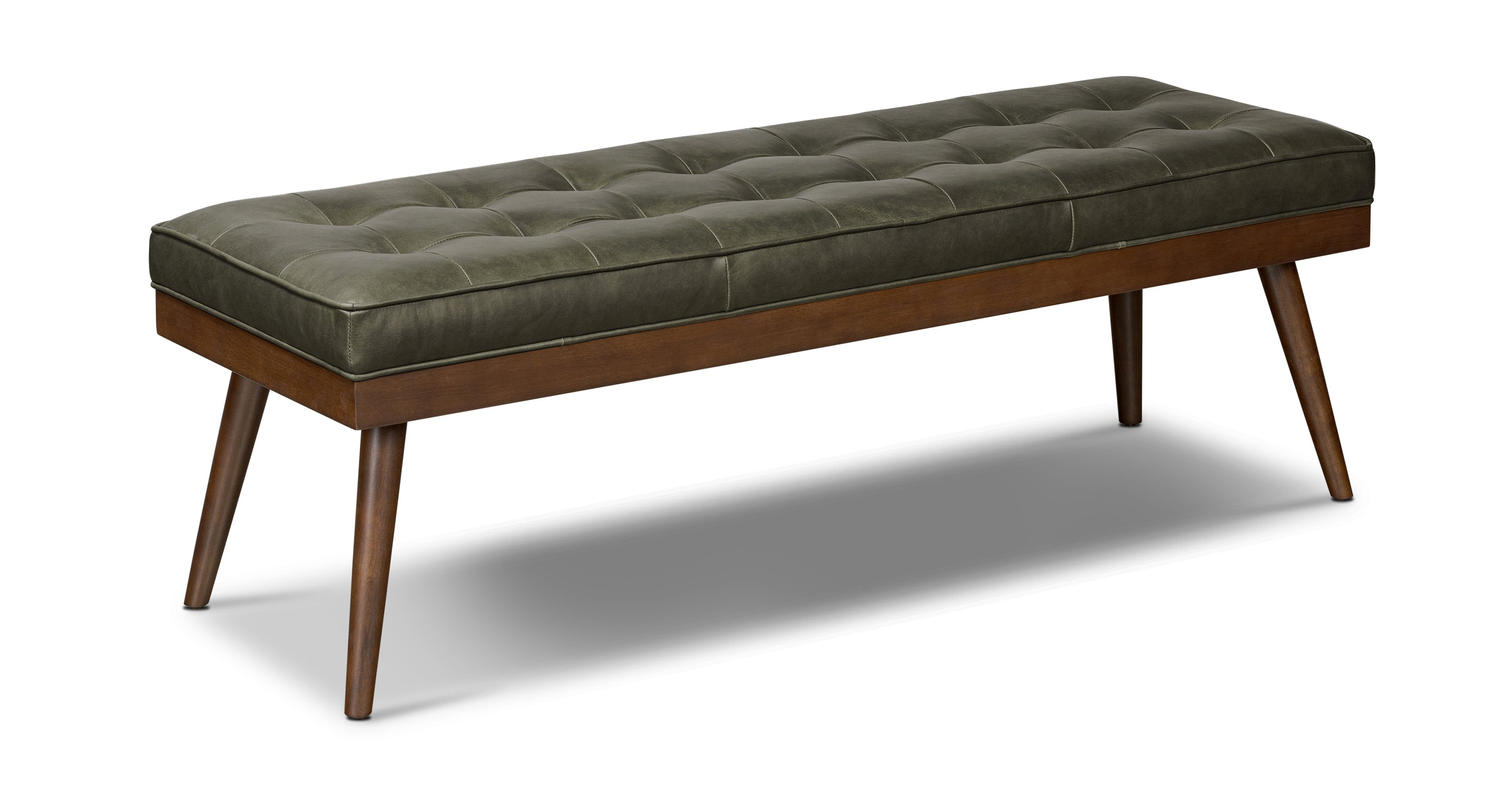 Luca Leather Bench