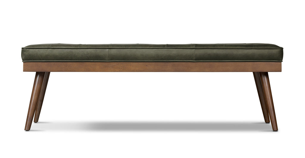 Luca Leather Bench