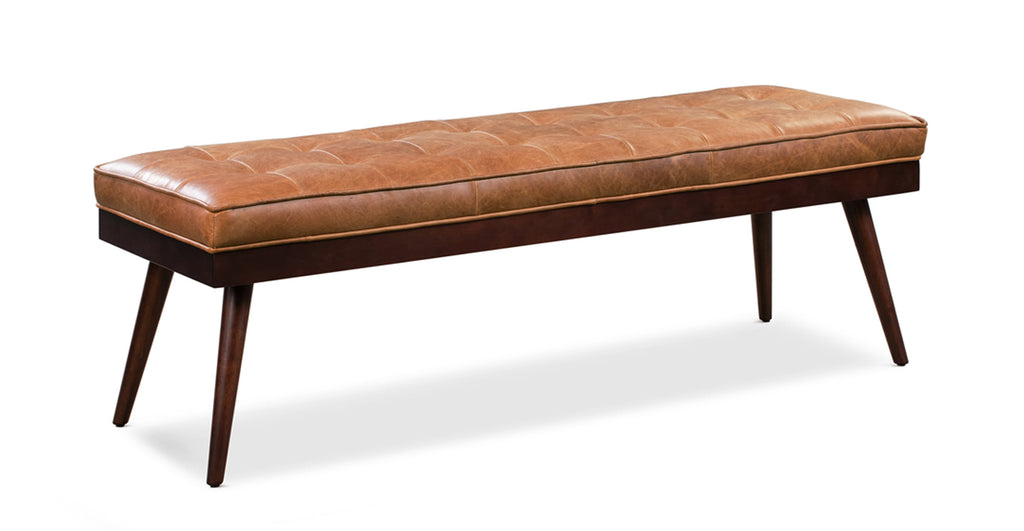 Luca Leather Bench