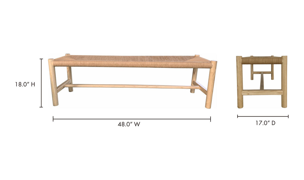 Hawthorn Small Bench