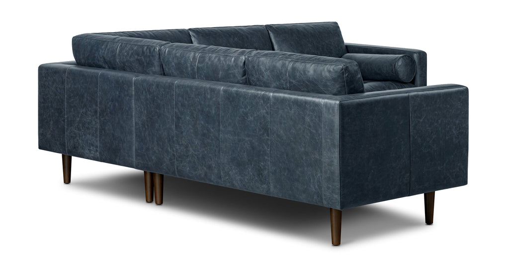 Napa Leather Corner Sectional Sofa