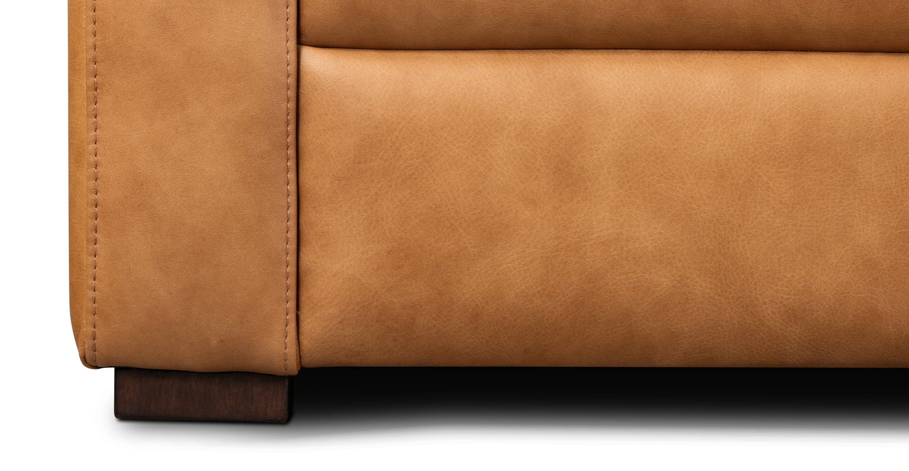 Sorrento Leather Pull-Out Convertible Sleeper Sofa