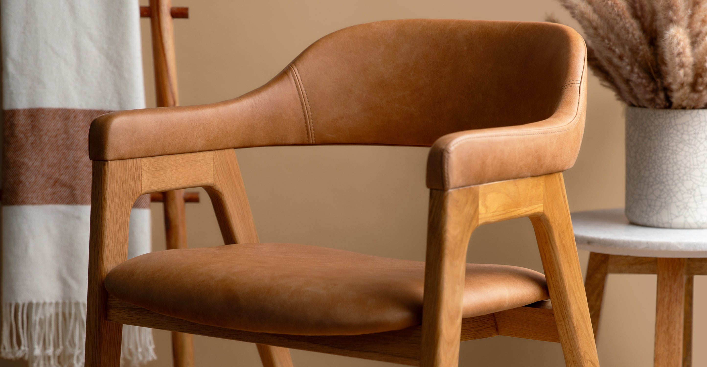 Lando Leather Dining Chair