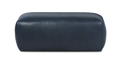 Denver Leather Ottoman
