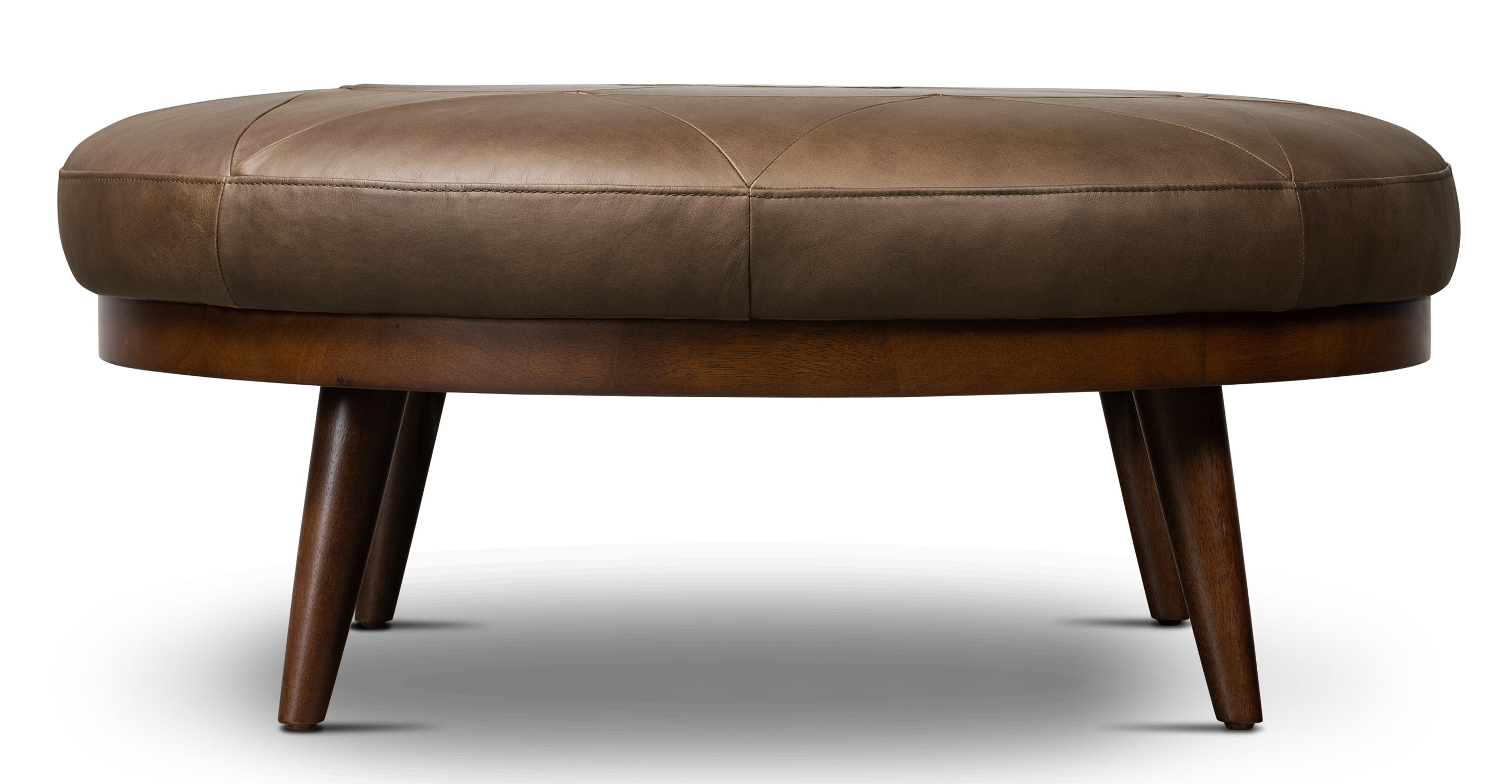 Gio Leather Ottoman