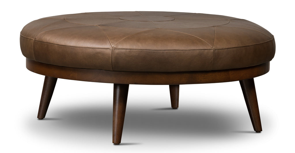 Gio Leather Ottoman