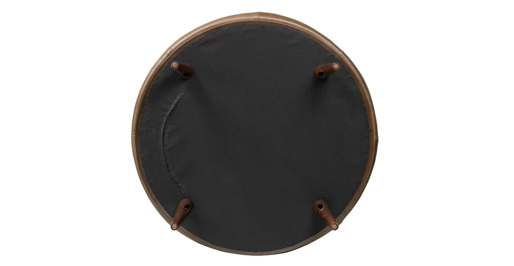 Gio Leather Ottoman
