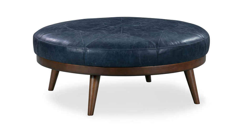 Gio Leather Ottoman