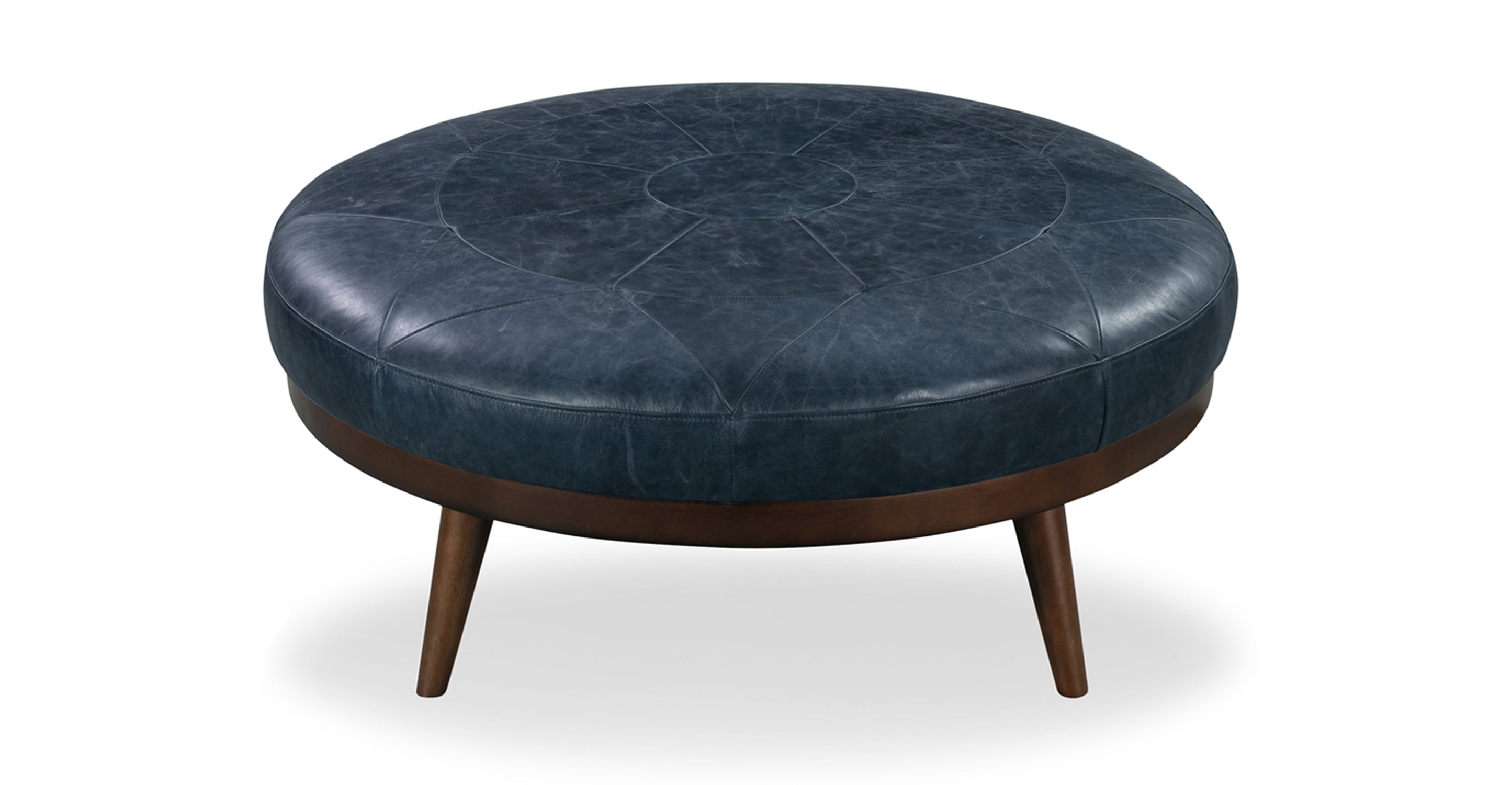 Gio Leather Ottoman