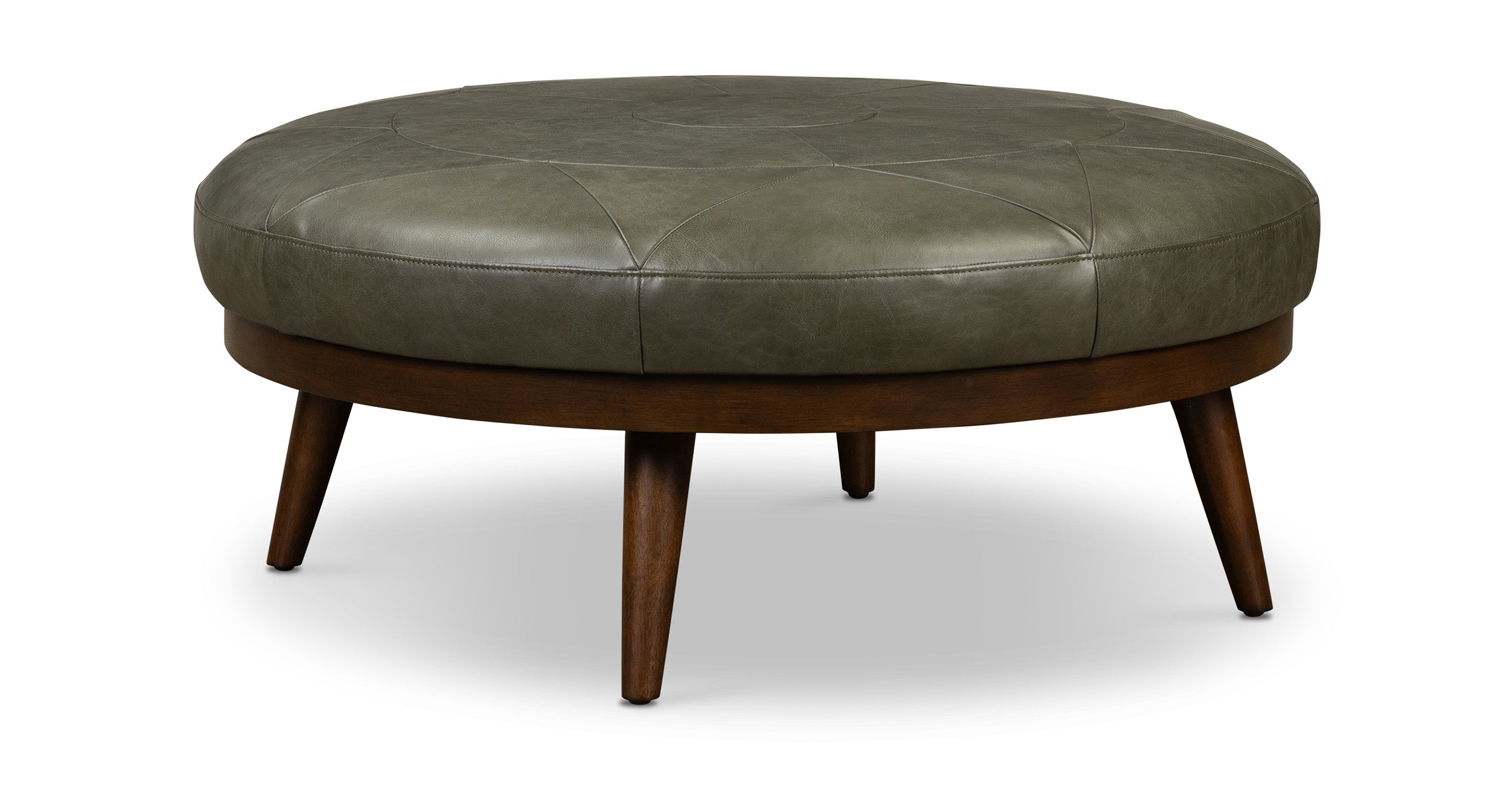 Gio Leather Ottoman