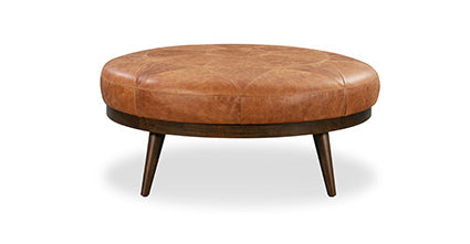 Gio Leather Ottoman