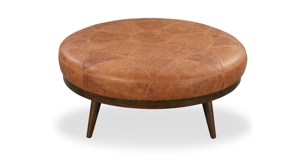 Gio Leather Ottoman