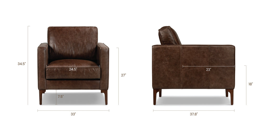 Mateo Leather Lounge Chair