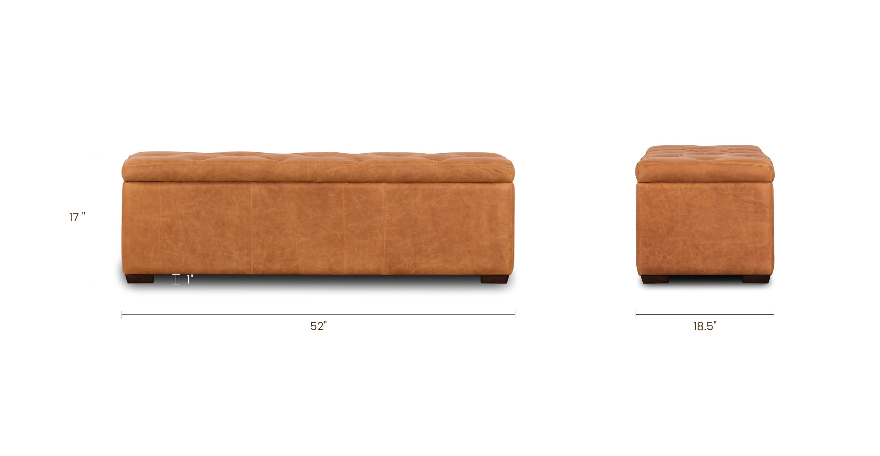 Senja Storage Ottoman