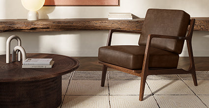 Verity Leather Lounge Chair