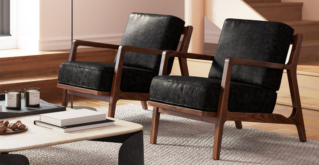 Verity Leather Lounge Chair