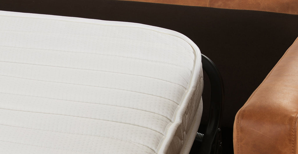 Napa 82 Leather Pull-Out Convertible Sleeper Sofa