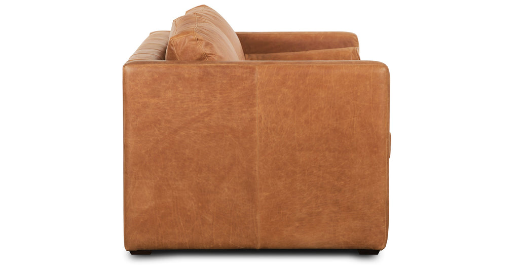 Napa 82 Leather Pull-Out Convertible Sleeper Sofa