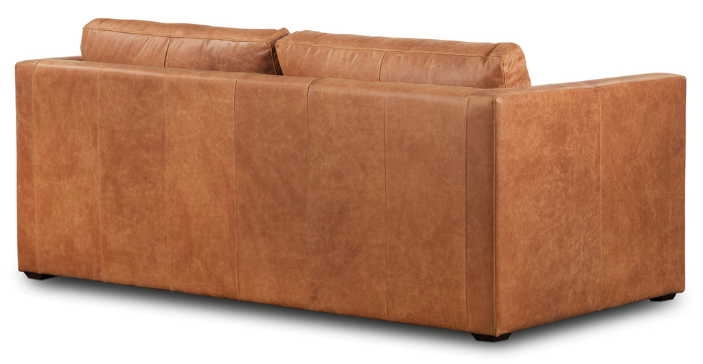 Napa 82 Leather Pull-Out Convertible Sleeper Sofa
