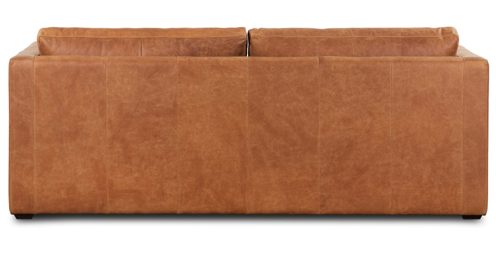 Napa 82 Leather Pull-Out Convertible Sleeper Sofa
