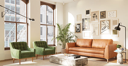 Gus Fabric Lounge Chair