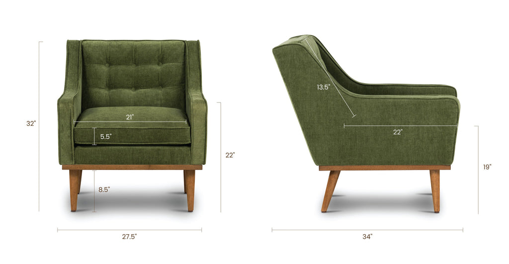 Gus Fabric Lounge Chair