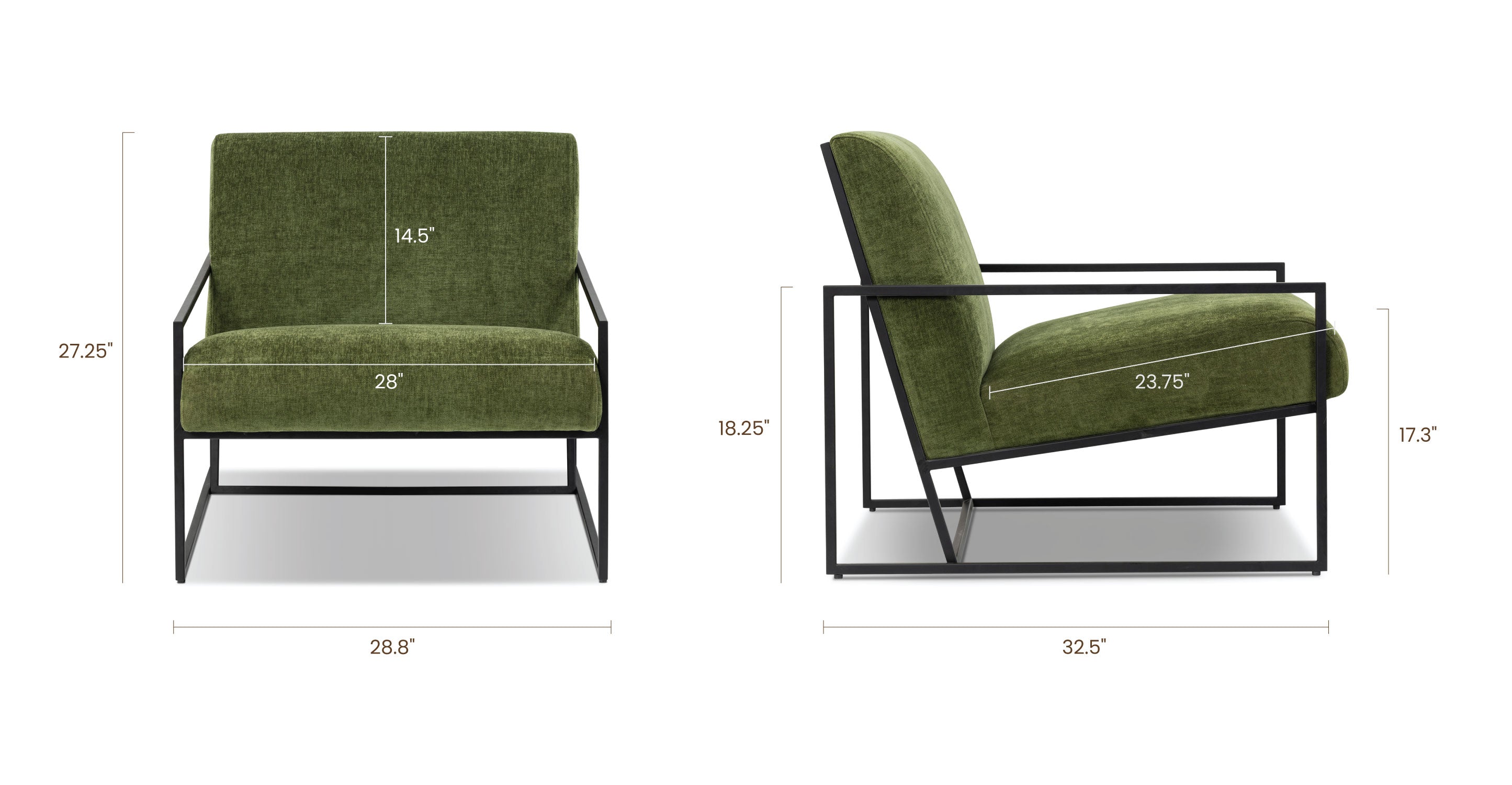 Bo Fabric Lounge Chair