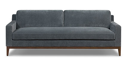 Zyon Velvet Sofa