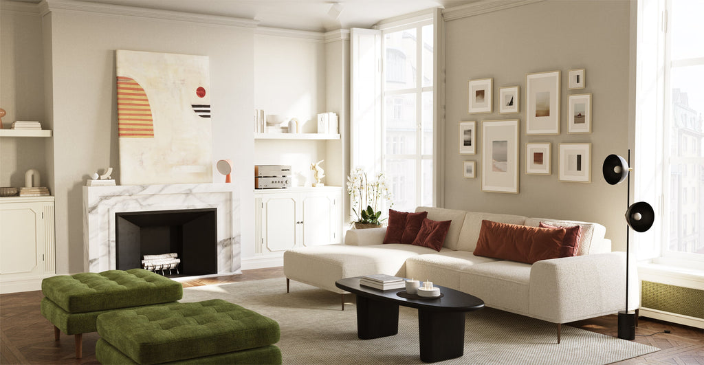 Rue Left-Facing Sectional Sofa