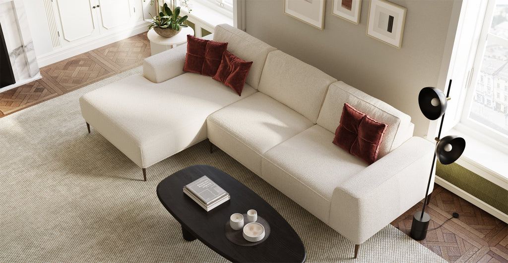 Rue Left-Facing Sectional Sofa