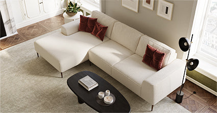 Rue Left-Facing Sectional Sofa