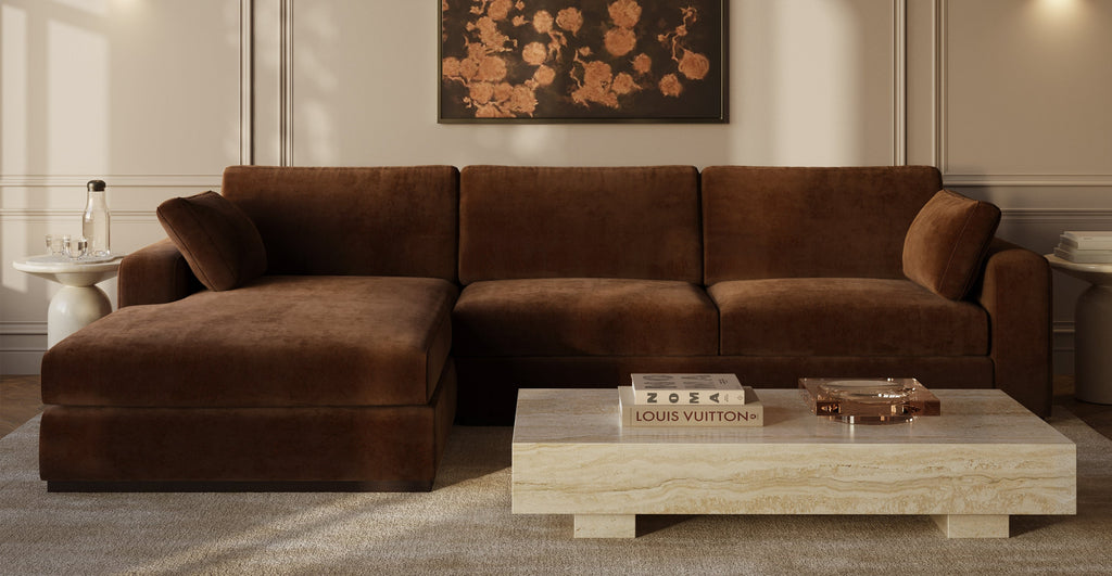 Malaga Left-Facing Sectional Sofa