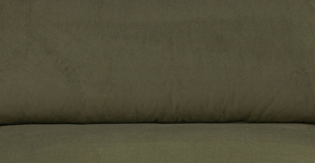 Malaga Velvet Right-Facing Sectional Sofa