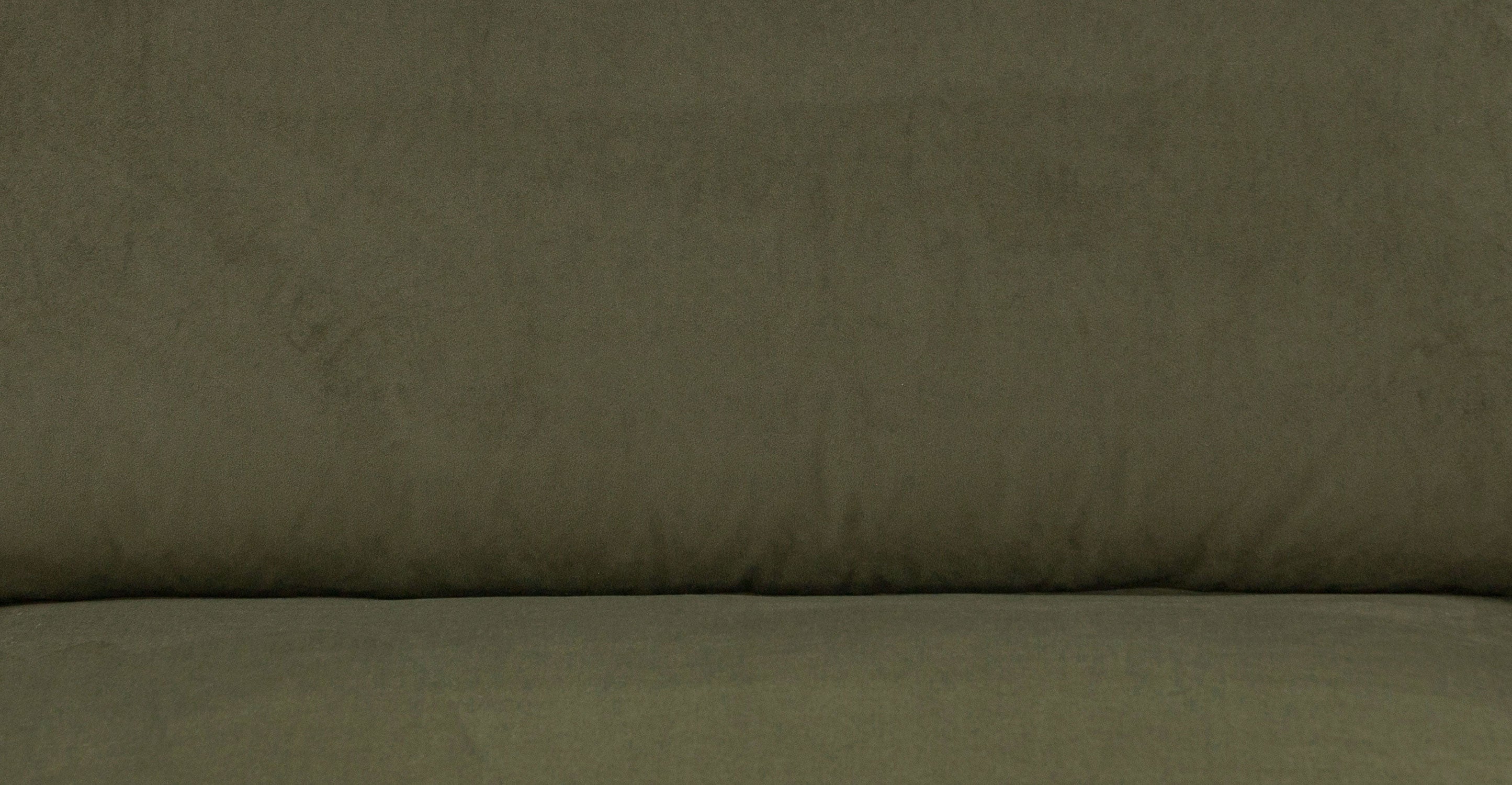 Malaga Velvet Right-Facing Sectional Sofa