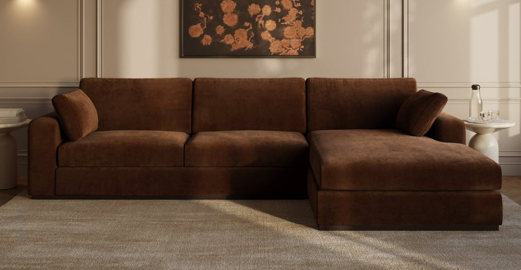 Malaga Right-Facing Sectional Sofa