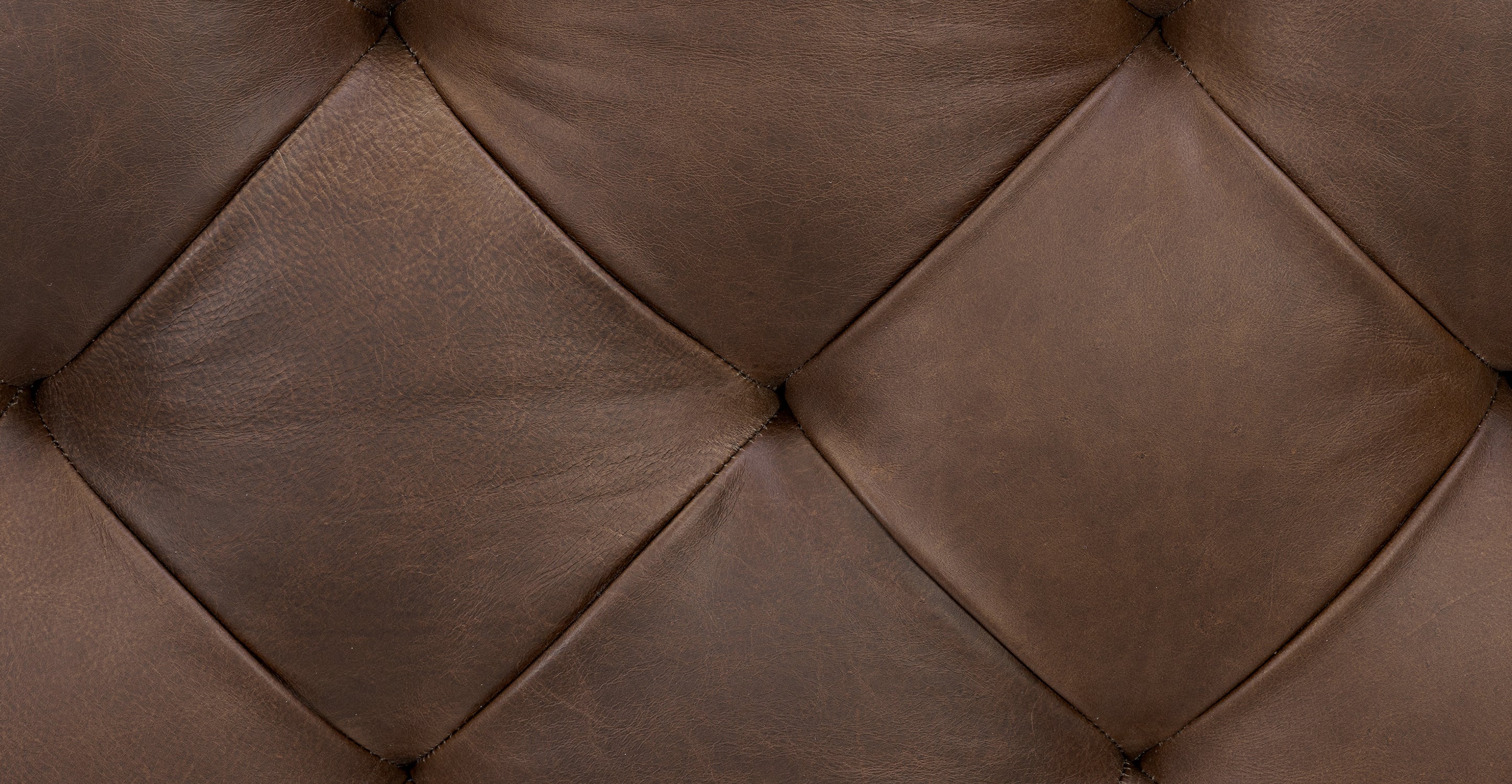 Turin Leather Ottoman