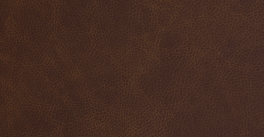 Jarmo Leather Ottoman with Walnut Table