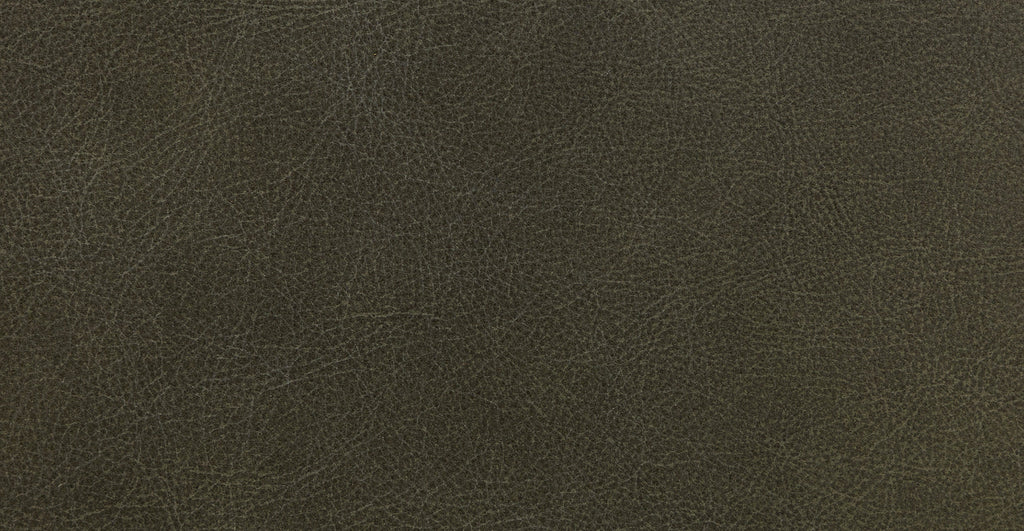 Jarmo Leather Ottoman with Walnut Table