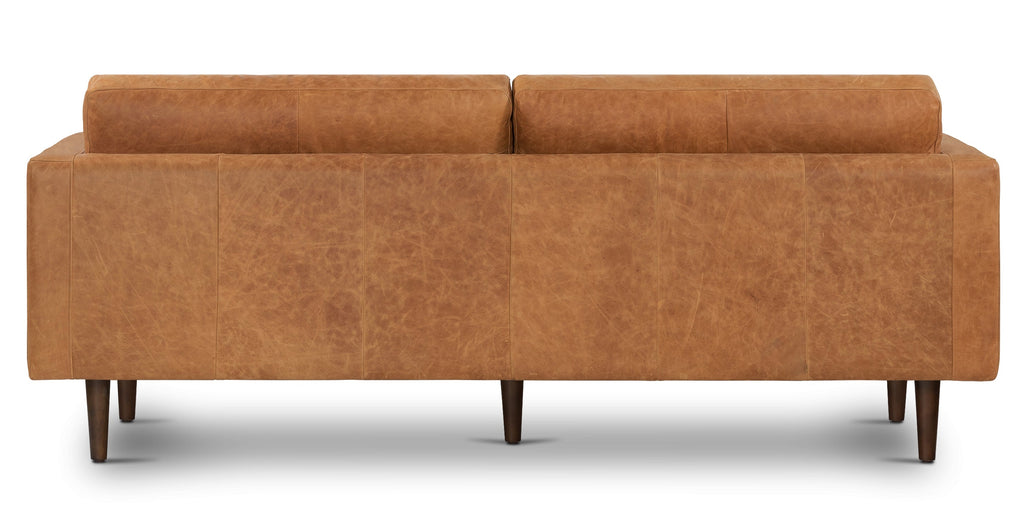 Napa Leather Sofa 88.5”