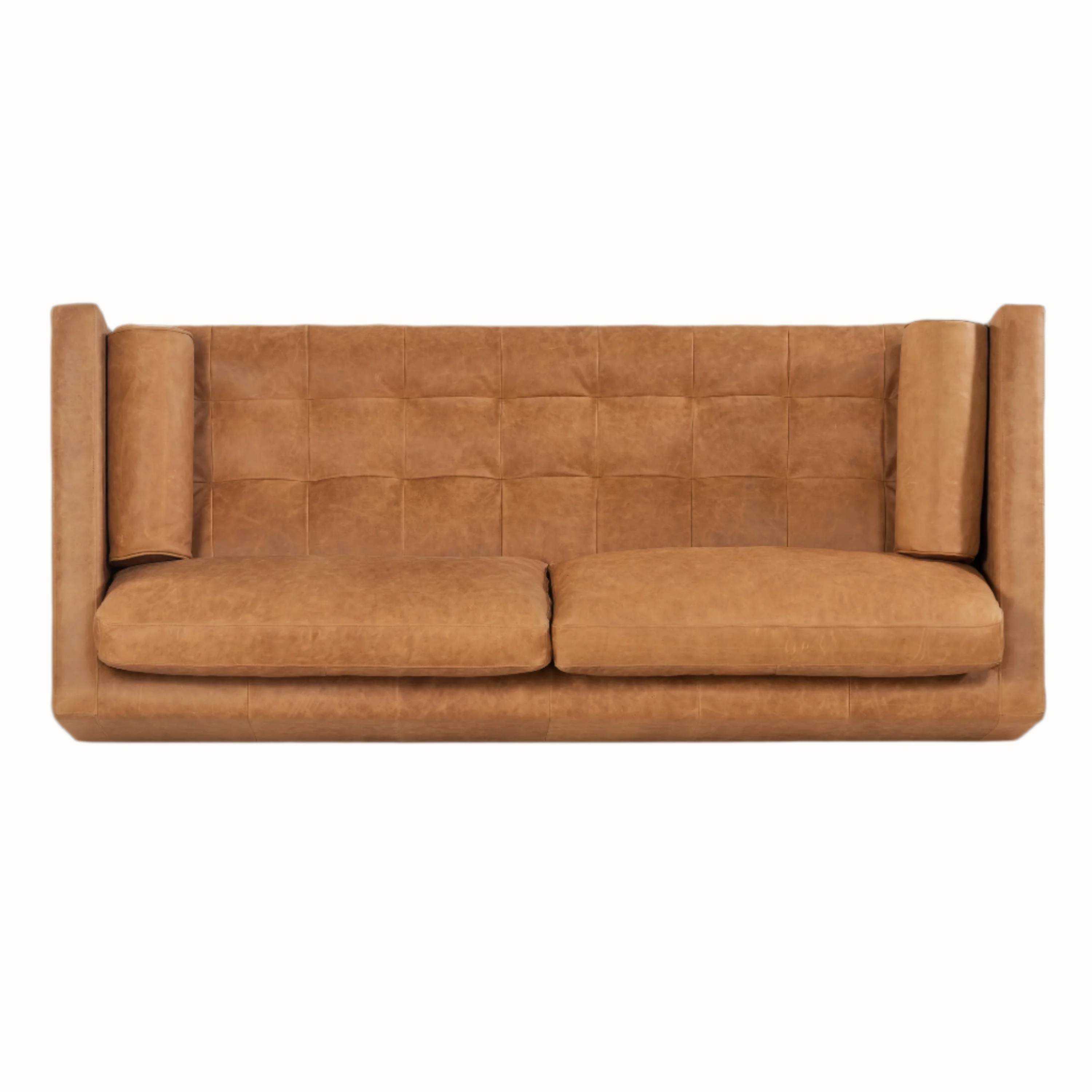 Napa Leather Sofa 88.5”