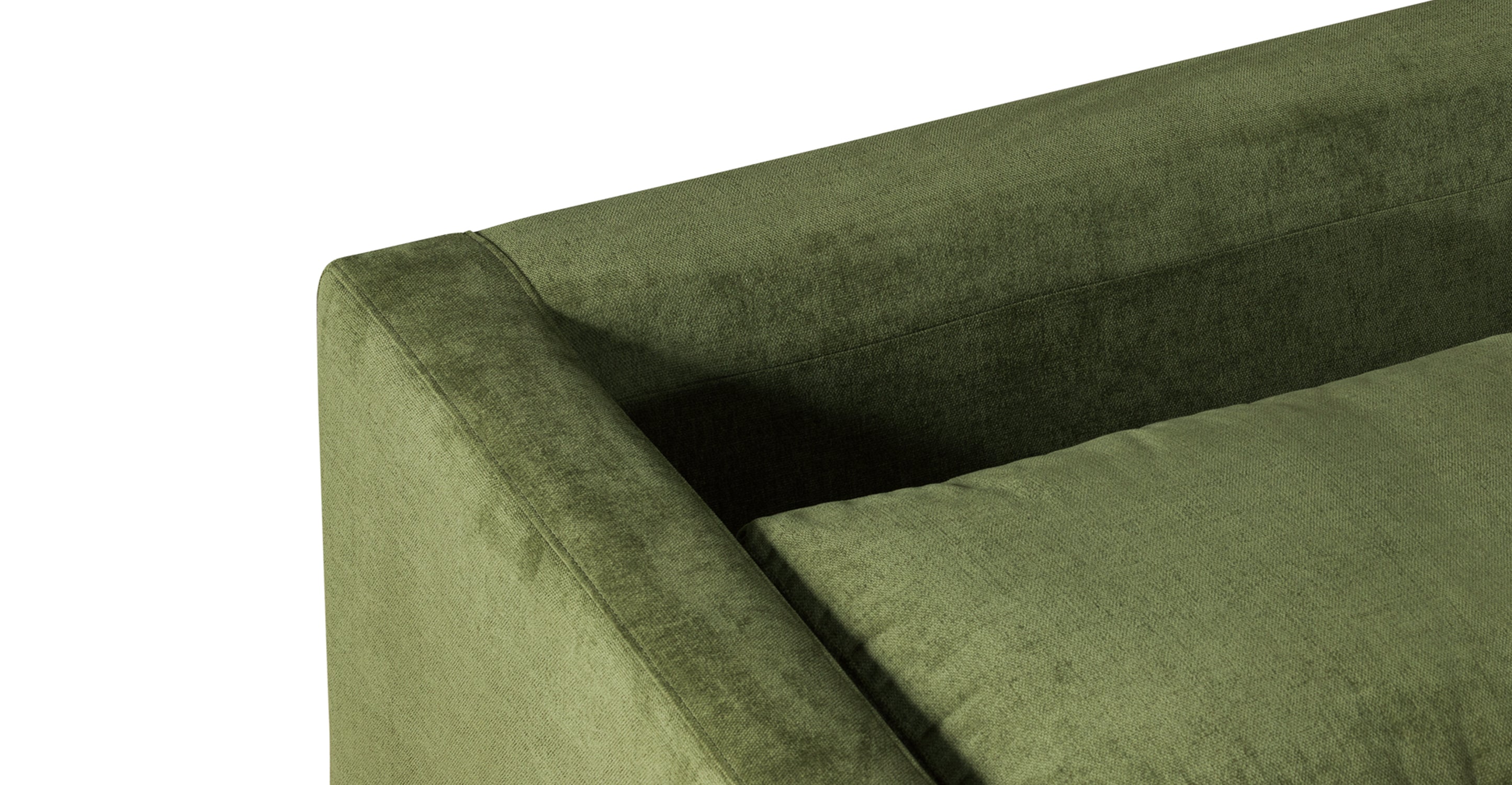 Napa Velvet Corner Sectional Sofa