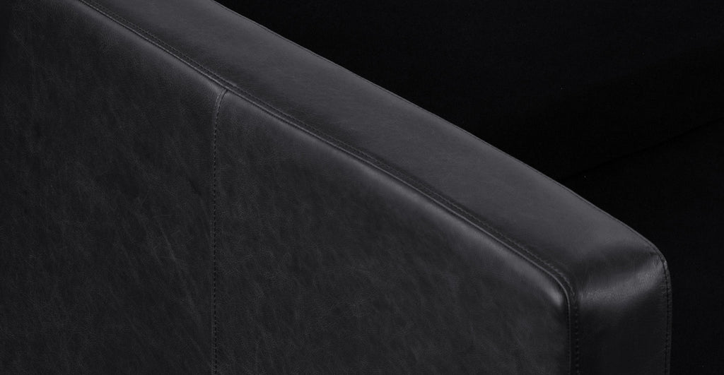 Napa Leather Sofa 88.5”