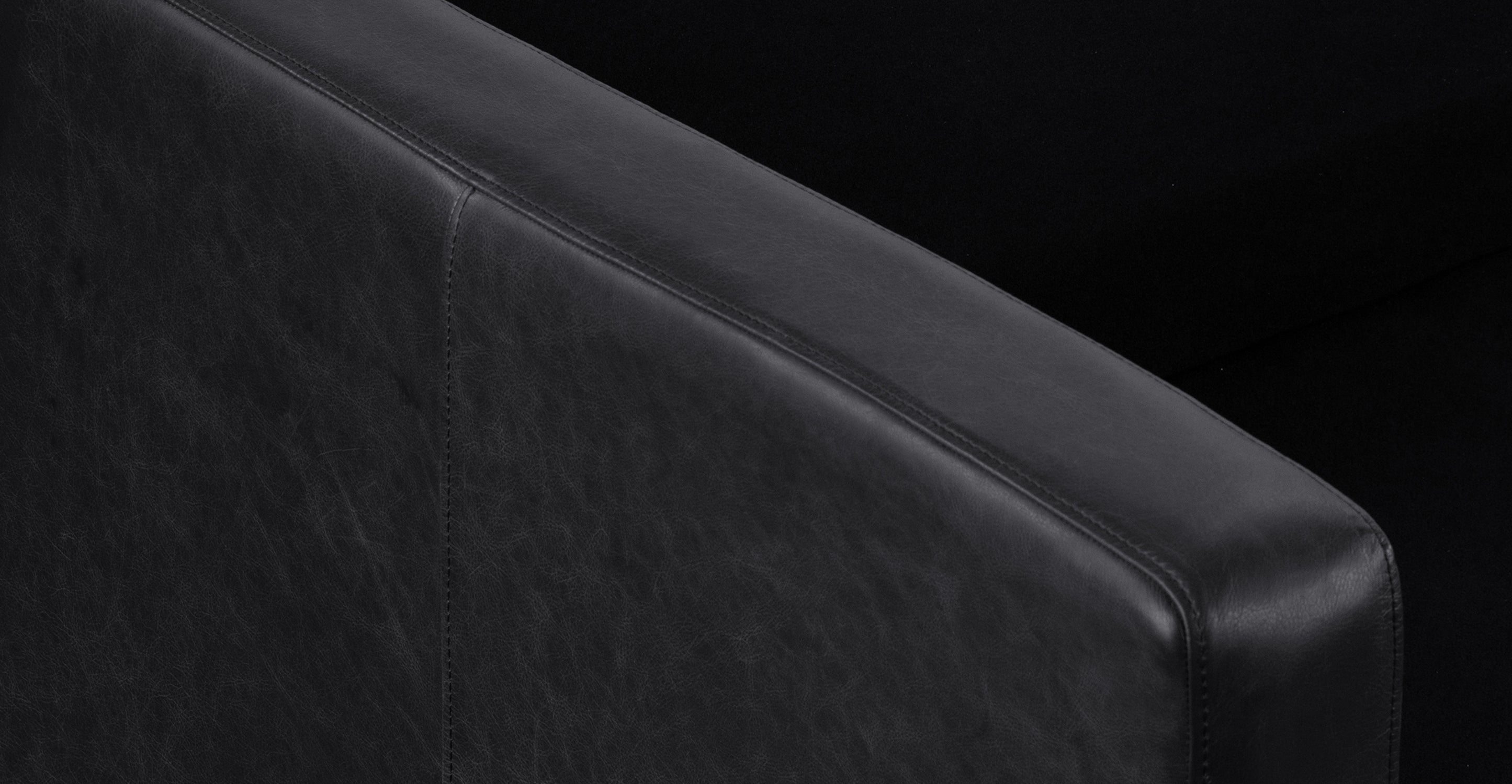 Napa Leather Sofa 88.5”