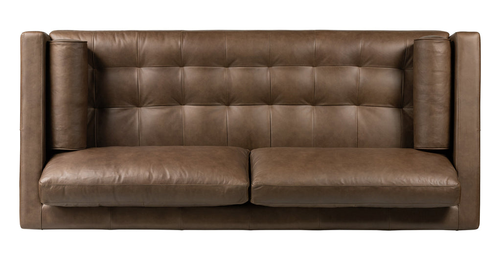 Napa Leather Sofa 88.5”