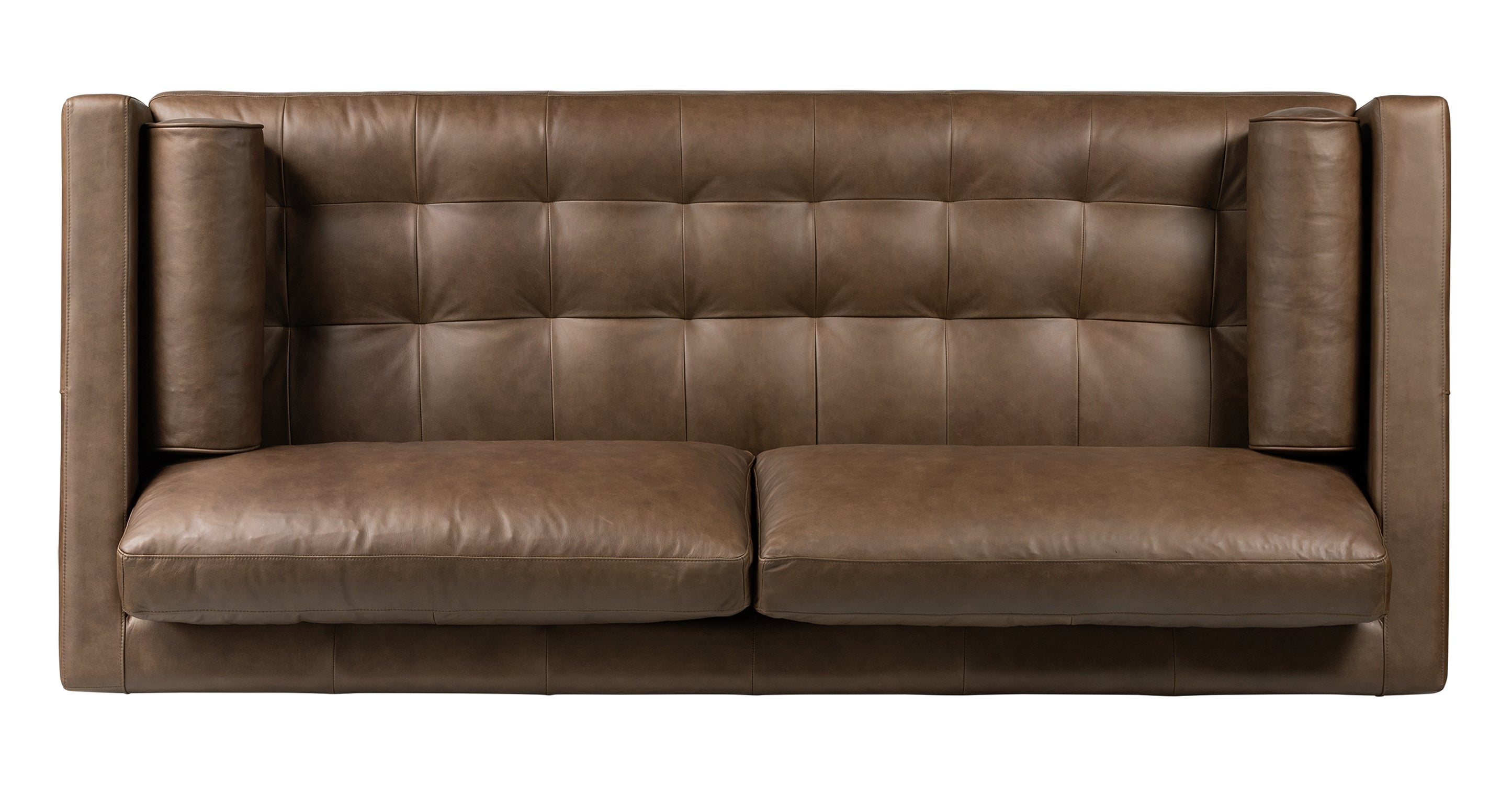 Napa Leather Sofa 88.5”