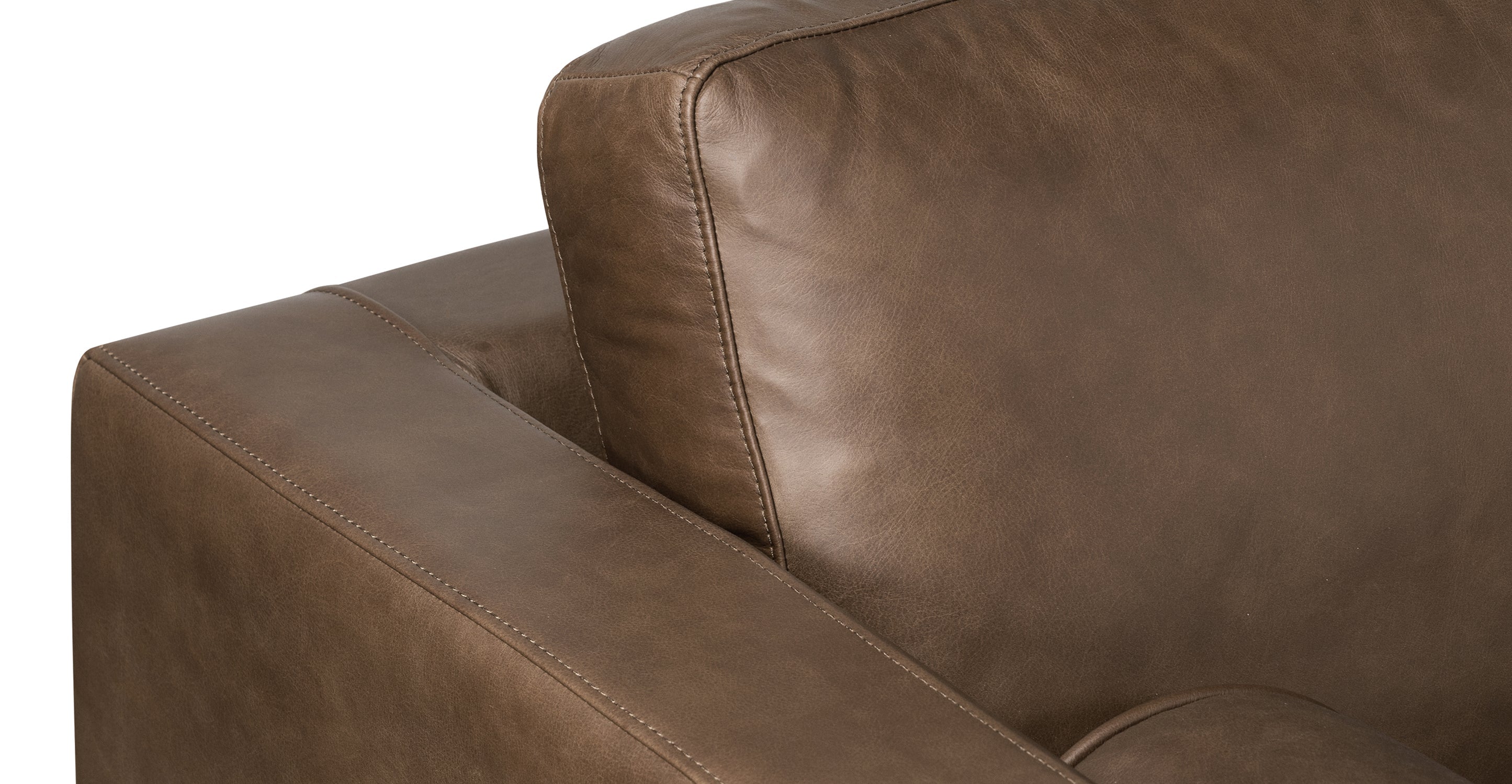 Napa Leather Sofa 88.5”