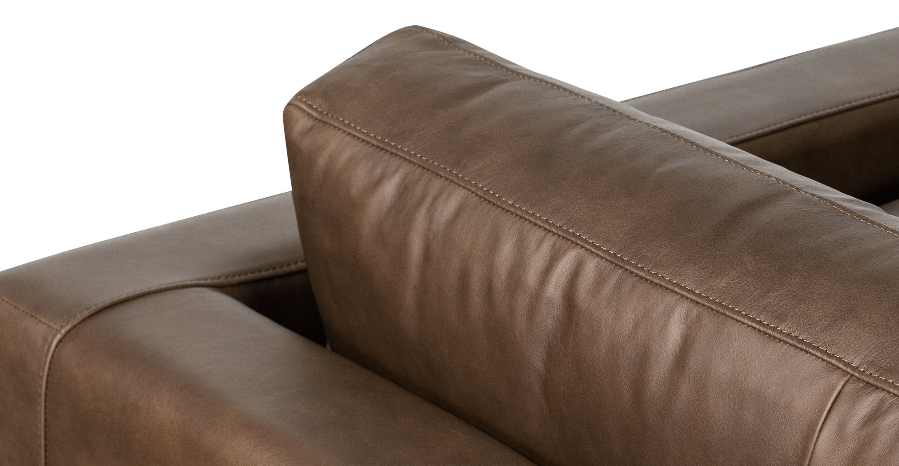 Napa Leather Sofa 88.5”