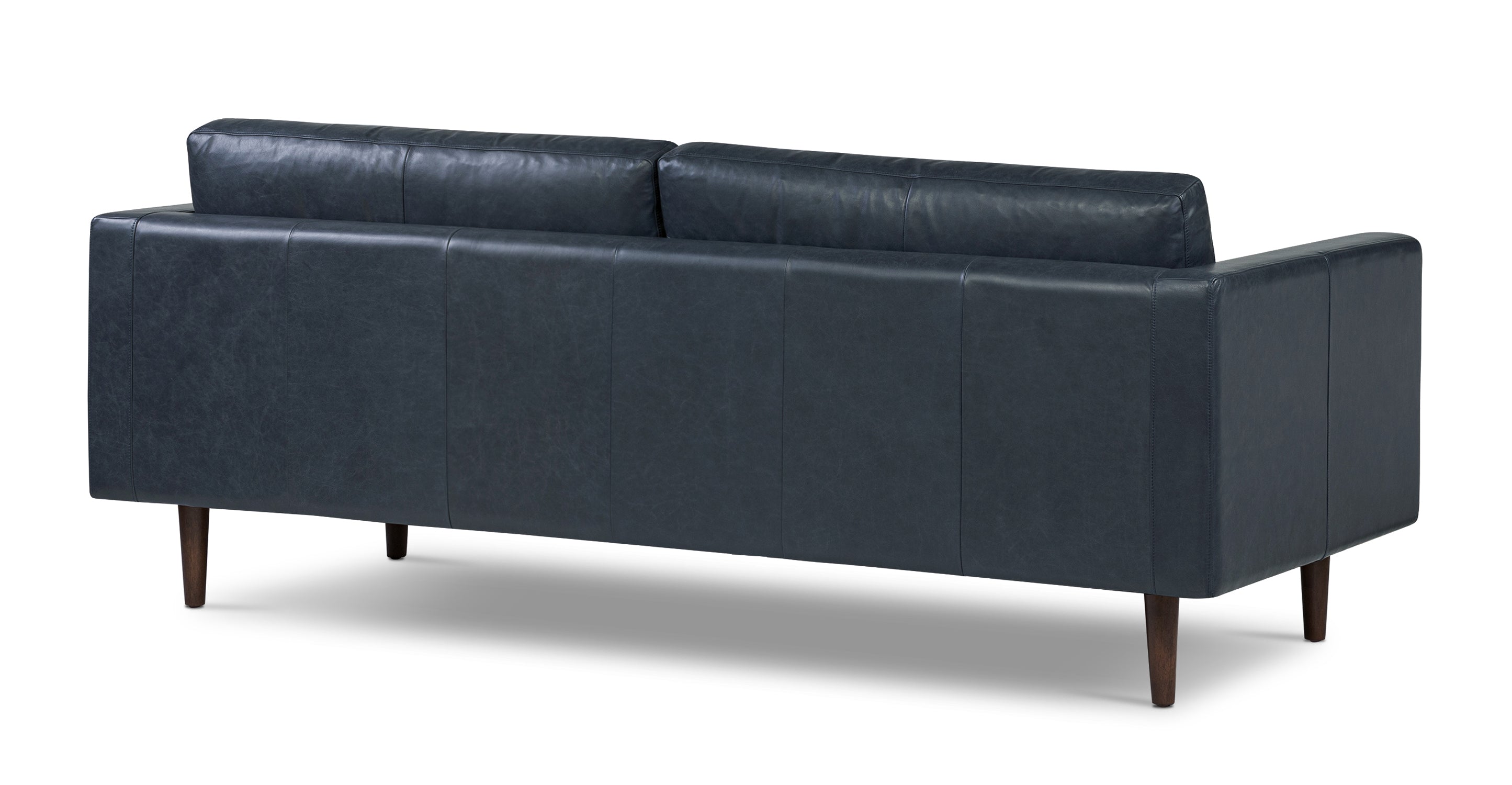 Napa Leather Sofa 88.5”