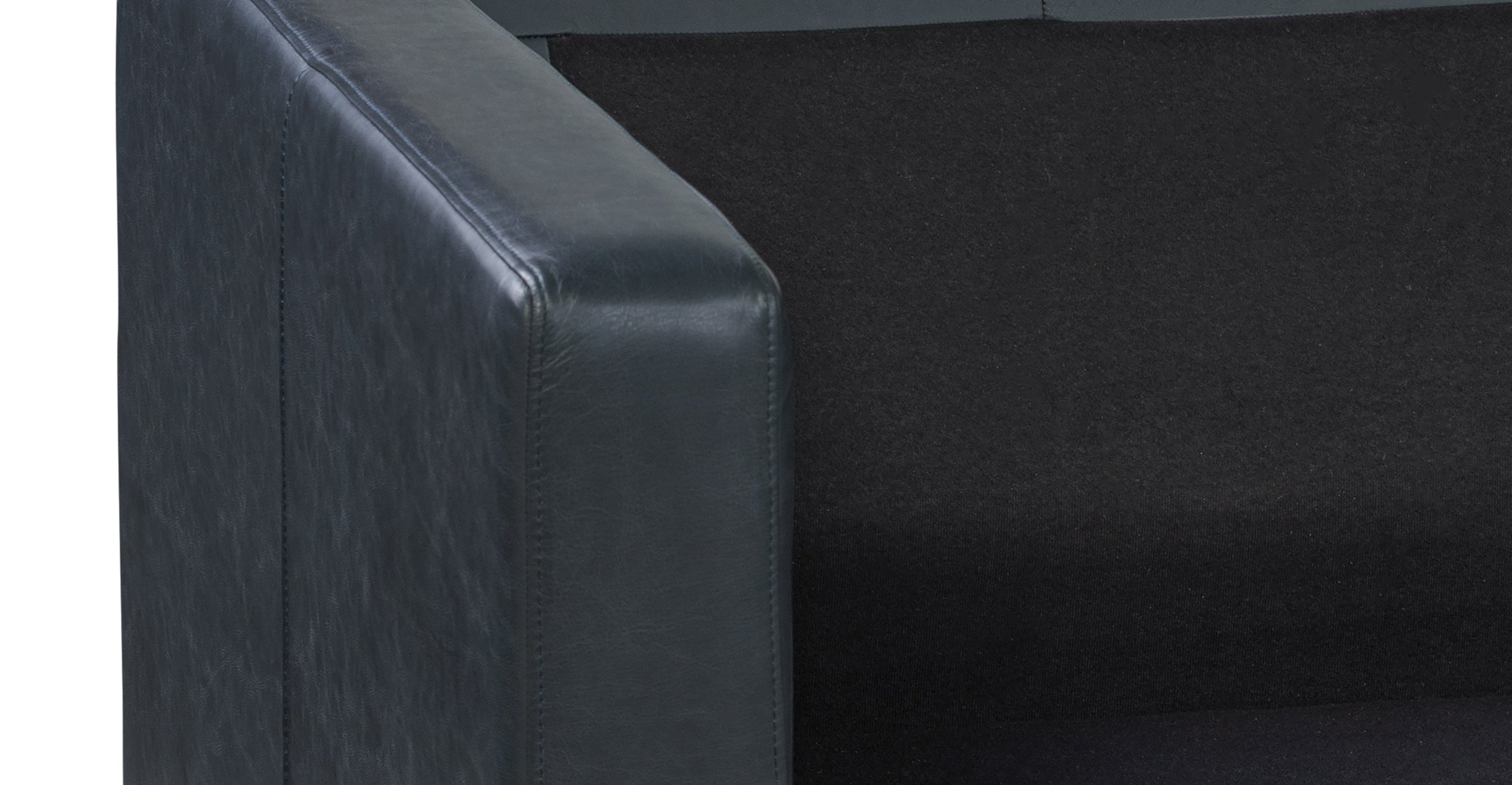 Napa Leather Sofa 88.5”